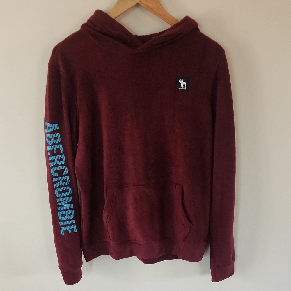 NWT Abercrombie & Fitch Burgundy Hoodie